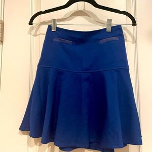 Express blue skirt